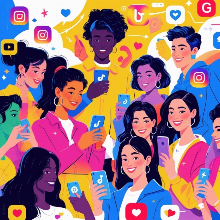 Influencers Marketing or social media influencers