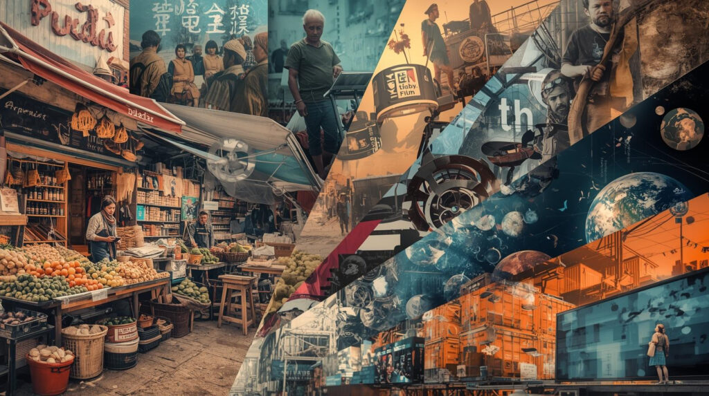 Traditional markets Non-traditional markets Formats of international film distribution