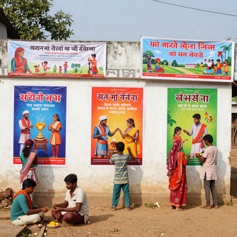 Copywriting and creative advertisement for rural consumers.