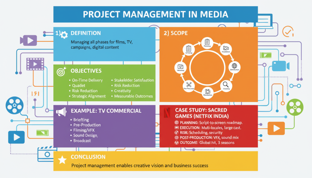 Project management in media