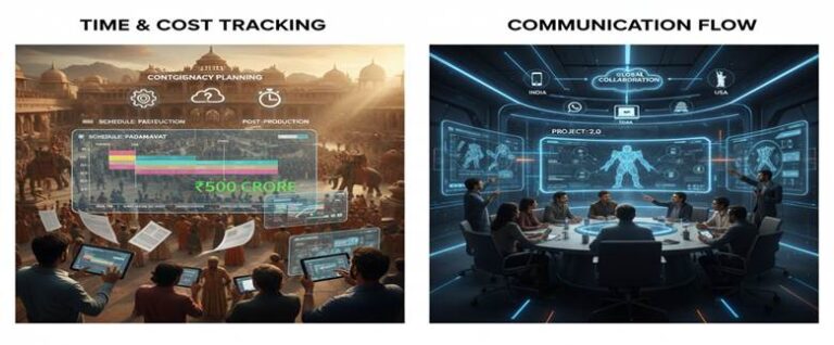 Time and Cost Tracking, Communication Flow Between Departments