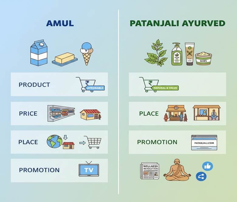What is the marketing or product mix?